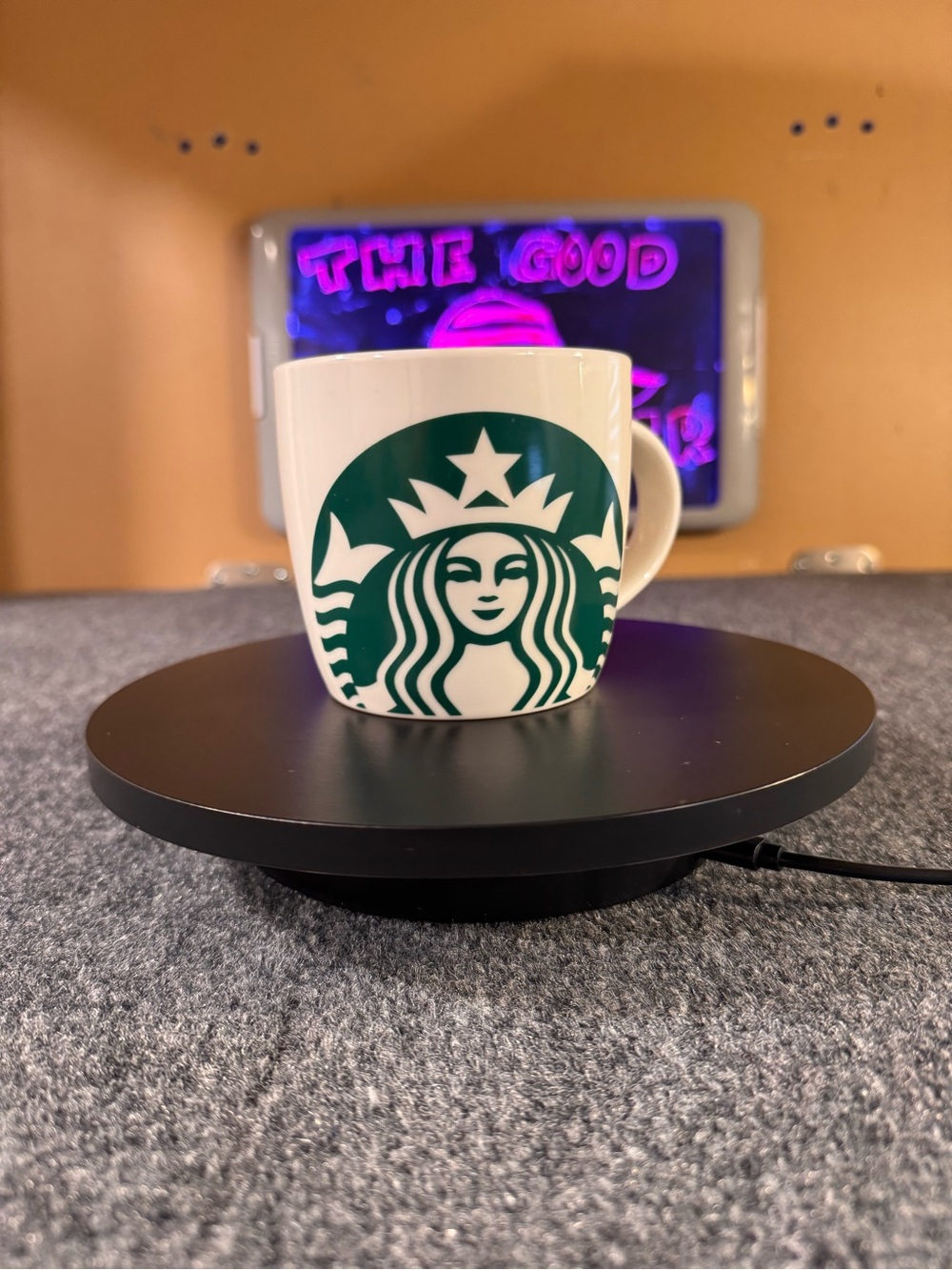 Starbucks - Very collectible 2017 White Mug with Green Siren Logo (Mermaid)